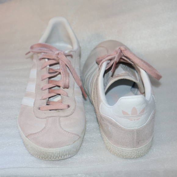 adidas Originals Gazelle Sneakers BY9548 Icey Pink Size 3 Girls - Picture 7 of 9